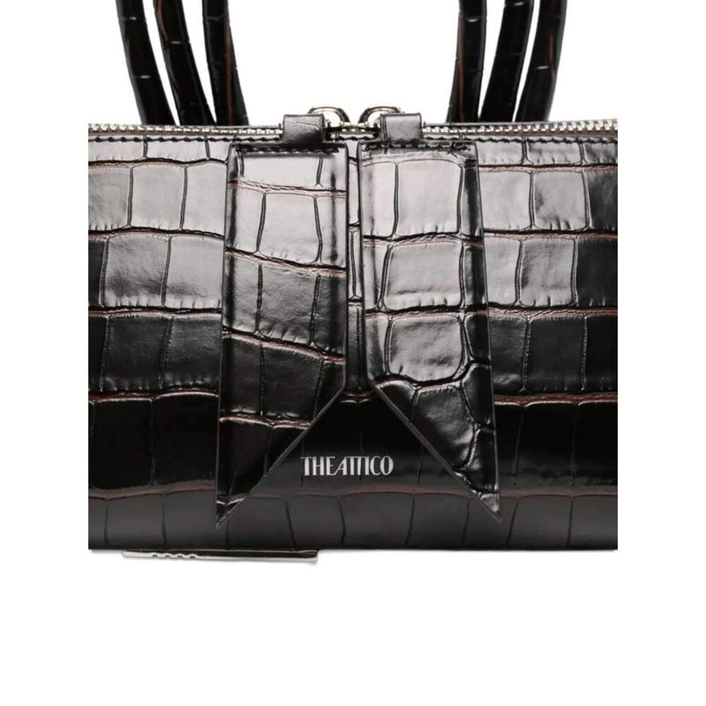 The Attico Women The Attico Women Mini Friday Bag With Crocodile Effect - Picture 3 of 5